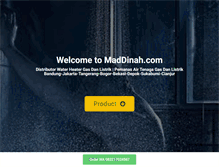 Tablet Screenshot of maddinah.com